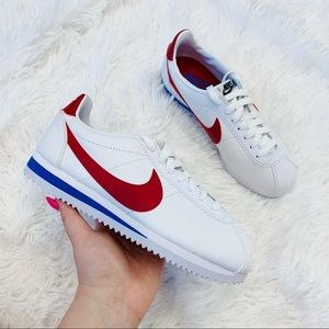 Nike Classic Cortez Leather White Red